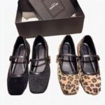 Mocassin ballerine avec boucle fine