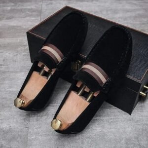 Mocassins tendance en daim pour homme