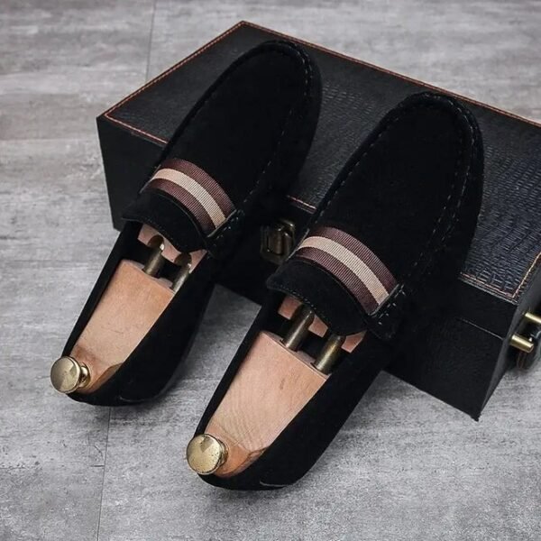 Mocassins tendance en daim pour homme