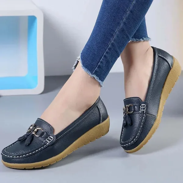 Mocassins à glands à inspiration bateau pour femme – Image 3