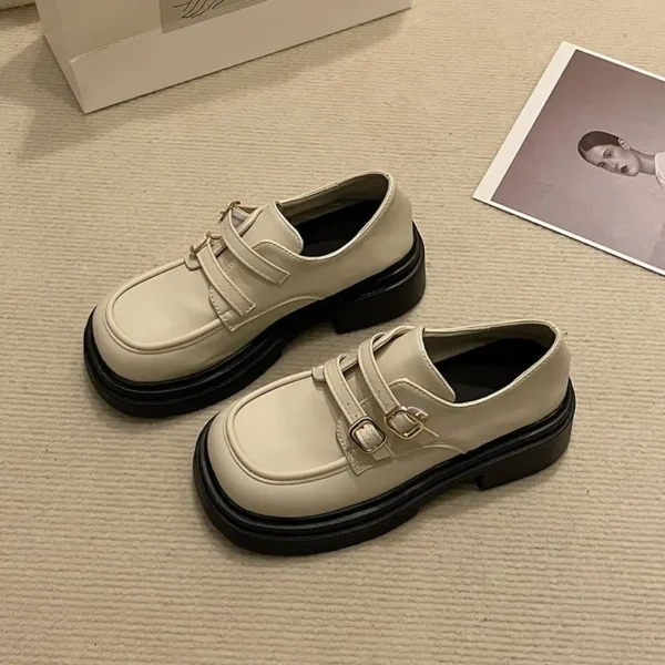 Mocassins à plateforme avec sangles pour femme – Image 6