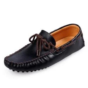 Mocassins bateau vintage pour homme