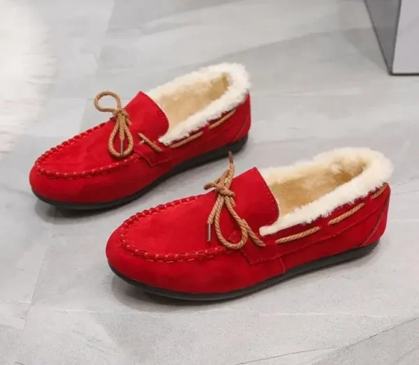 Mocassins en daim fourrés – Image 9