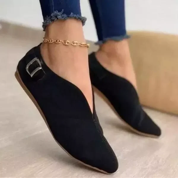 Mocassins d’été en daim synthétique pour femmes – Image 5