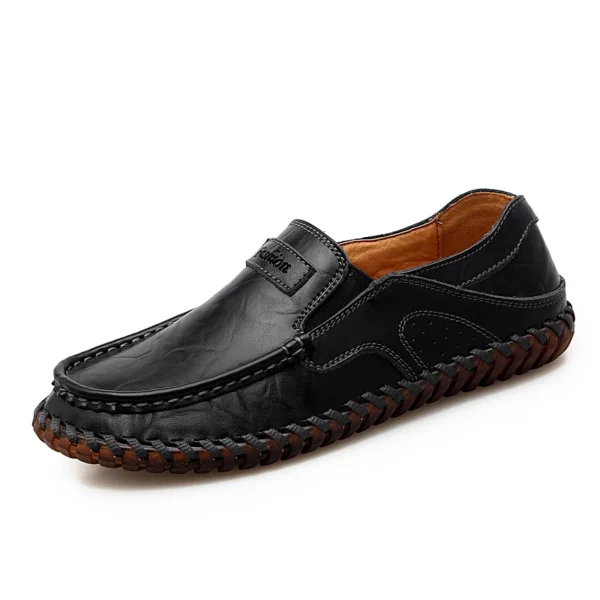 Mocassins orthopédiques avec coutures apparentes pour homme – Image 7