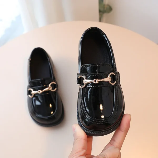 Mocassins vernis pour enfants – Image 6