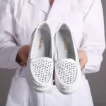 Mocassins respirants à semelles compensées