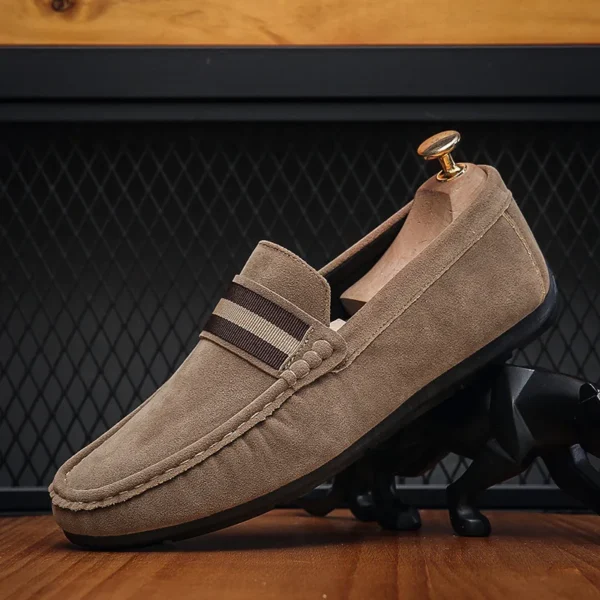 Mocassins tendance en daim pour homme – Image 6