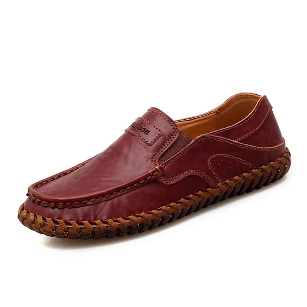 Mocassins orthopédiques avec coutures apparentes pour homme – Image 8