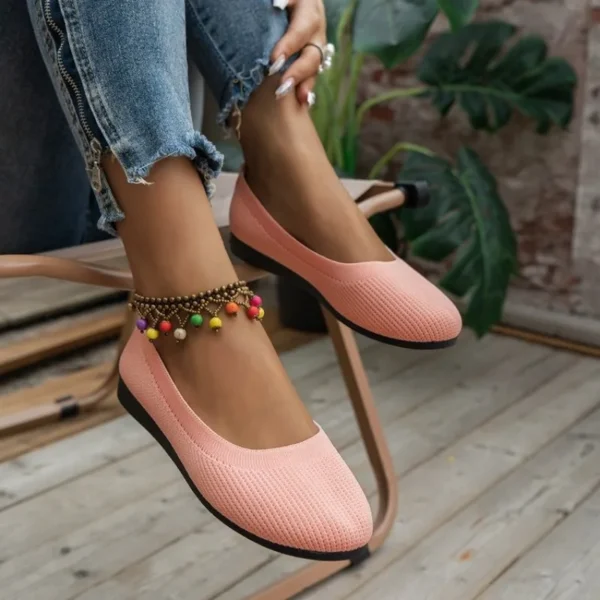 Mocassins ballerines à bout rond pour femme – Image 6
