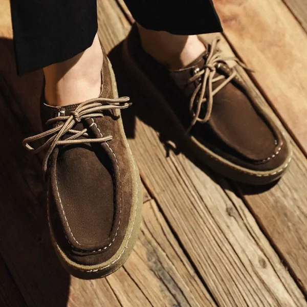 Mocassins indiens en daim pour homme – Image 6