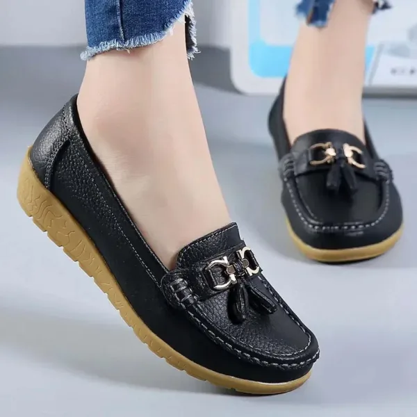 Mocassins à glands à inspiration bateau pour femme – Image 2