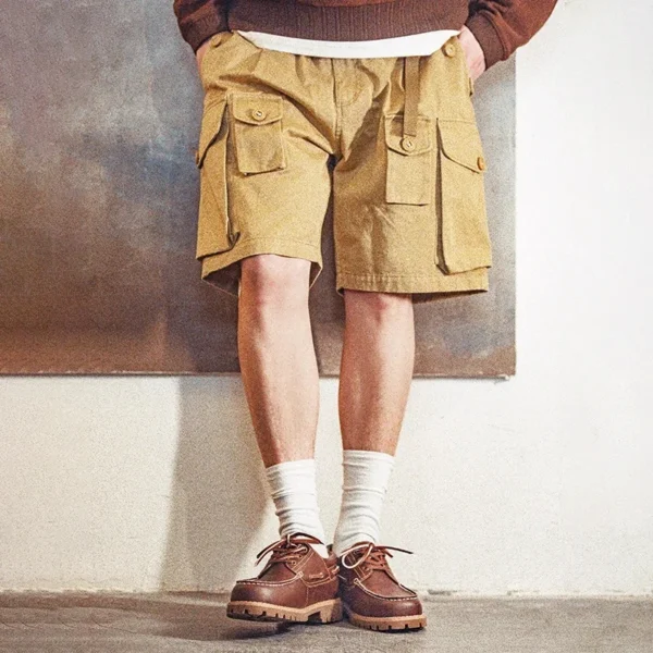 Mocassins de style bateau confortables pour homme