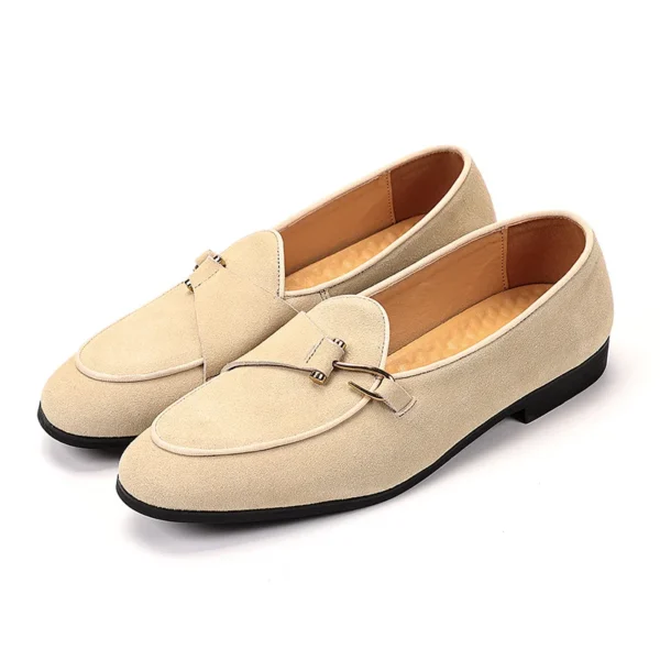 Mocassins effet daim classiques pour hommes – Image 5
