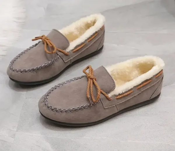 Mocassins en daim fourrés – Image 8