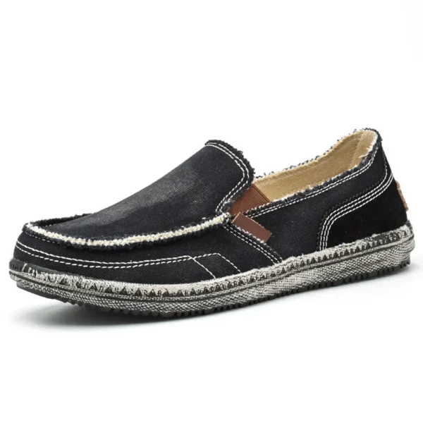 Mocassins décontractés en toile jean pour homme – Image 6