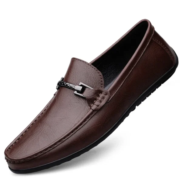 Mocassins à mors et en cuir pour homme – Image 8