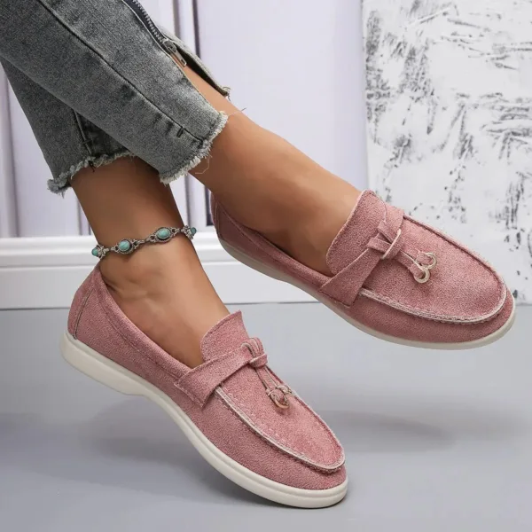 Mocassin Cuir À Gland pour Femme – Image 2