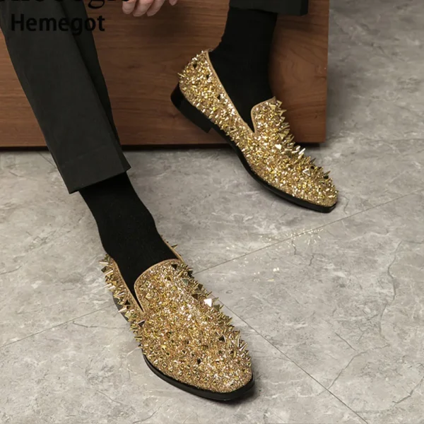 Mocassins pour homme en tissu respirant