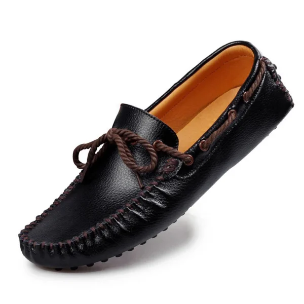 Mocassins bateau vintage pour homme