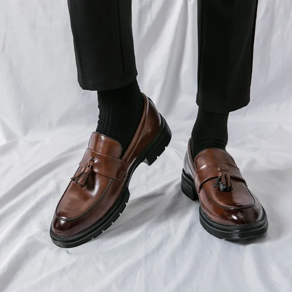 Mocassins décontractés à glands pour homme – Image 3