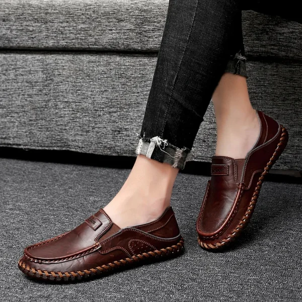 mocassins orthopédiques pour homme