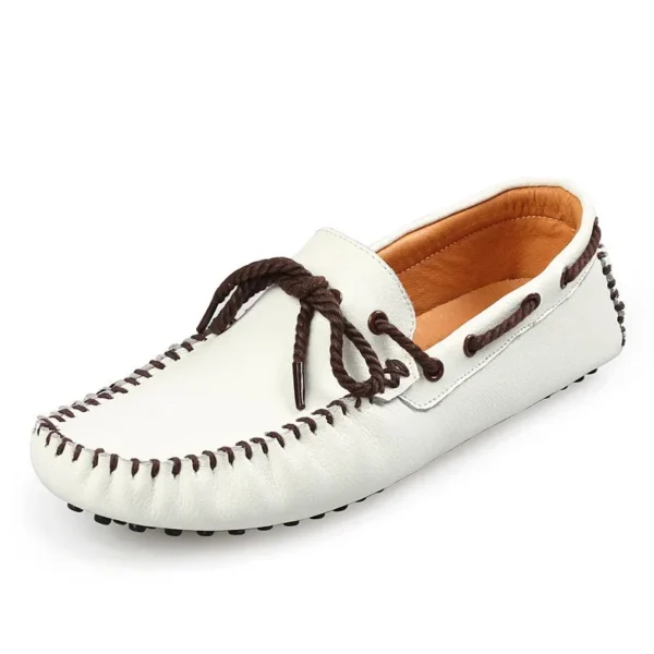Mocassins bateau vintage pour homme – Image 4
