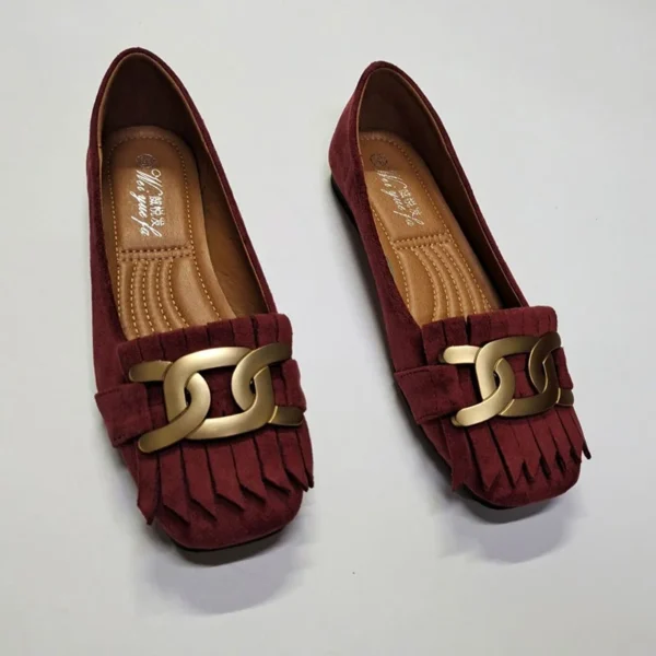 Mocassins à frange style rétro pour femmes – Image 5