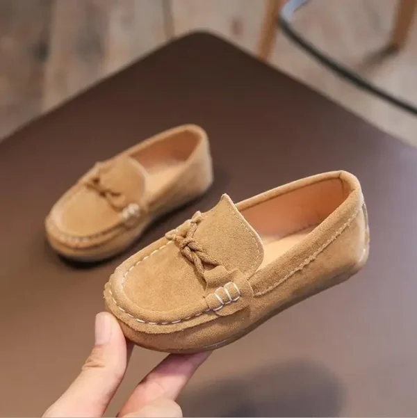 Mocassins décontractés en daim véritable pour garçons – Image 7