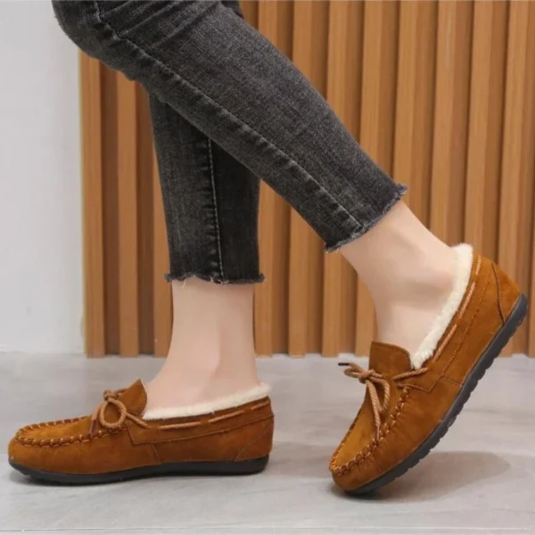 Mocassins en daim fourrés – Image 3