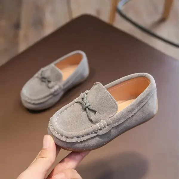 Mocassins décontractés en daim véritable pour garçons – Image 8
