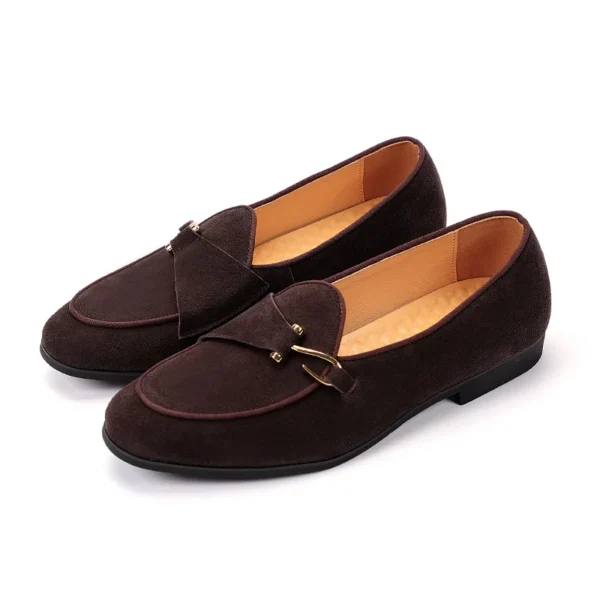 Mocassins effet daim classiques pour hommes – Image 6