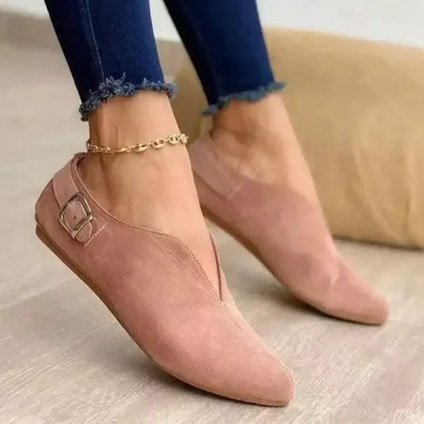 Mocassins d’été en daim synthétique pour femmes – Image 2