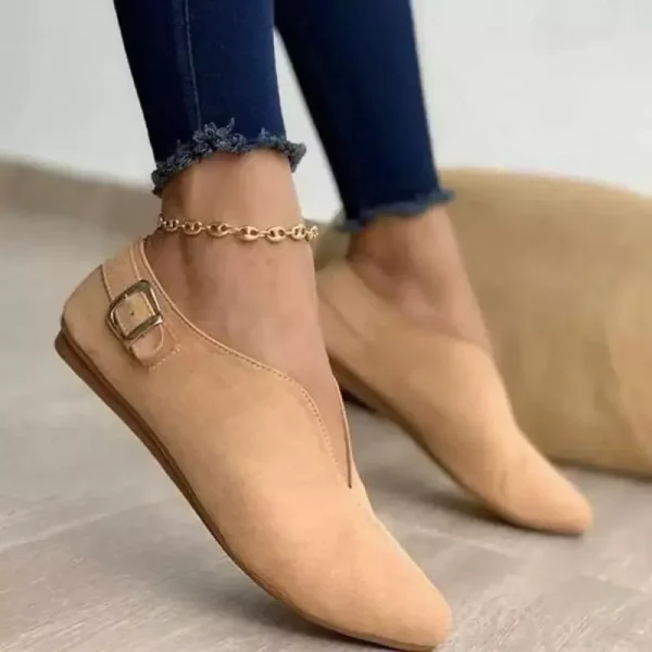 Mocassins d’été en daim synthétique pour femmes – Image 4