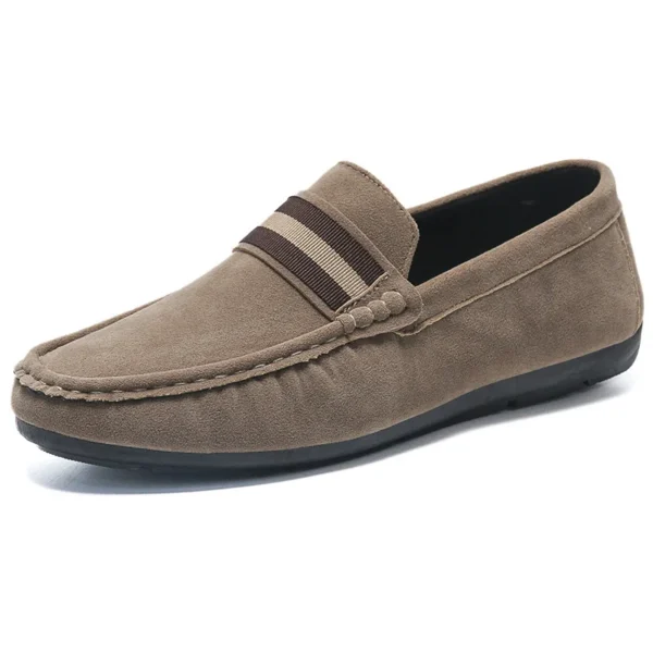 Mocassins tendance en daim pour homme – Image 5