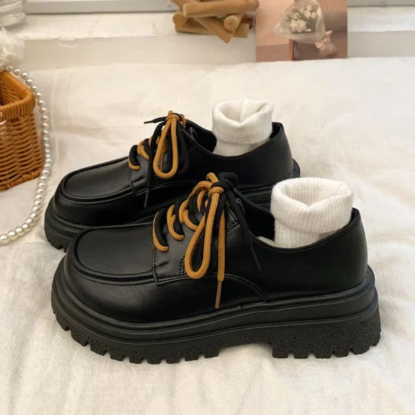 Mocassins à plateforme à lacets pour femmes – Image 5
