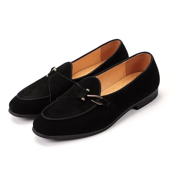 Mocassins effet daim classiques pour hommes – Image 3