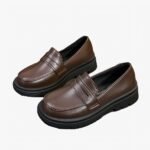 Mocassins à semelle épaisse pour garçons