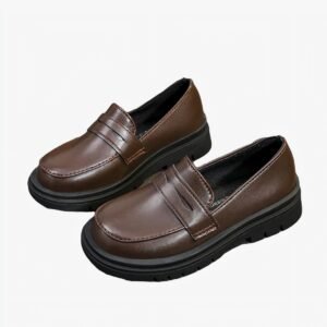 Mocassins à semelle épaisse pour garçons